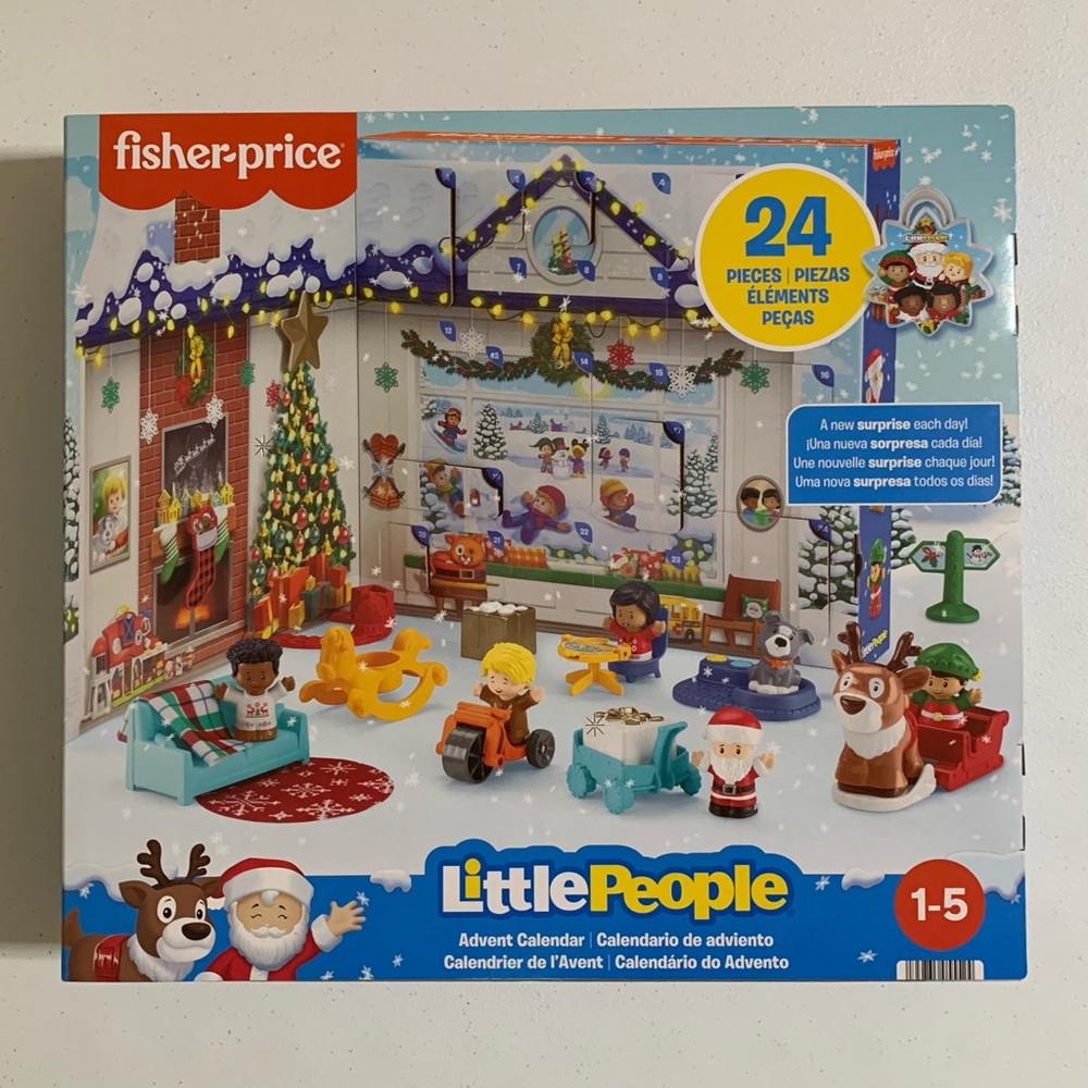 Fisher-Price Little People Advent Calendar Playset-New